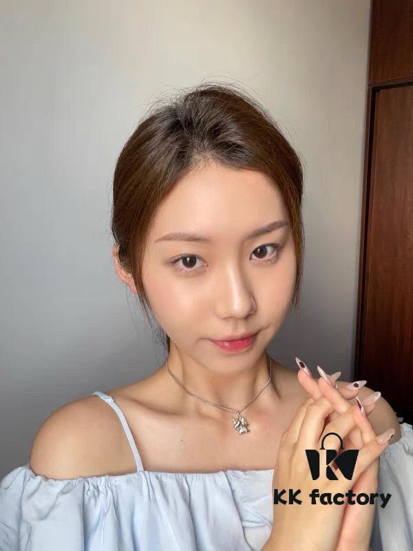 HEFANG Jewelry Unicorn Pendant Necklace