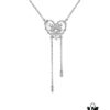 HEFANG Jewelry X Qiaoxin Collab Heart Tassel Pendant Necklace