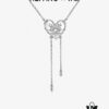 HEFANG Jewelry X Qiaoxin Collab Heart Tassel Pendant Necklace