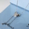 HEFANG Jewelry Starlight Balloon Pendant Necklace with Tassel Design
