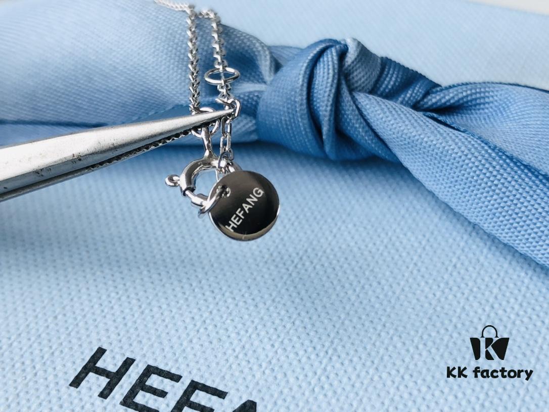 HEFANG Jewelry Starlight Balloon Pendant Necklace with Tassel Design