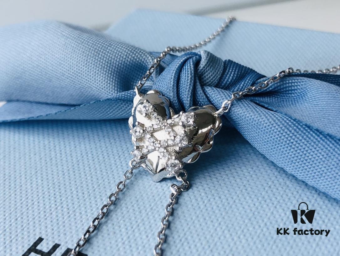 HEFANG Jewelry Starlight Balloon Pendant Necklace with Tassel Design