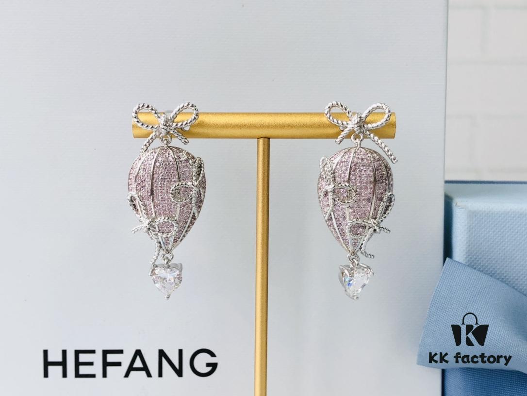 HEFANG Jewelry Balloon of Love Earrings