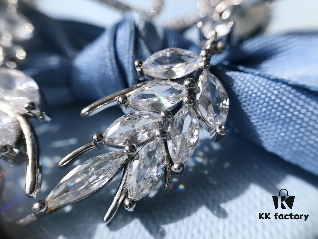 HEFANG Jewelry Ribbon Wheat Ear Earrings