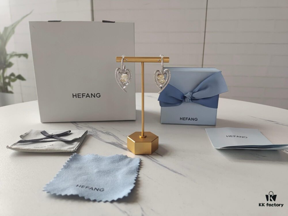 HEFANG Jewelry - Declaration Cube Earrings