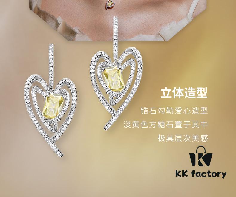 HEFANG Jewelry - Declaration Cube Earrings
