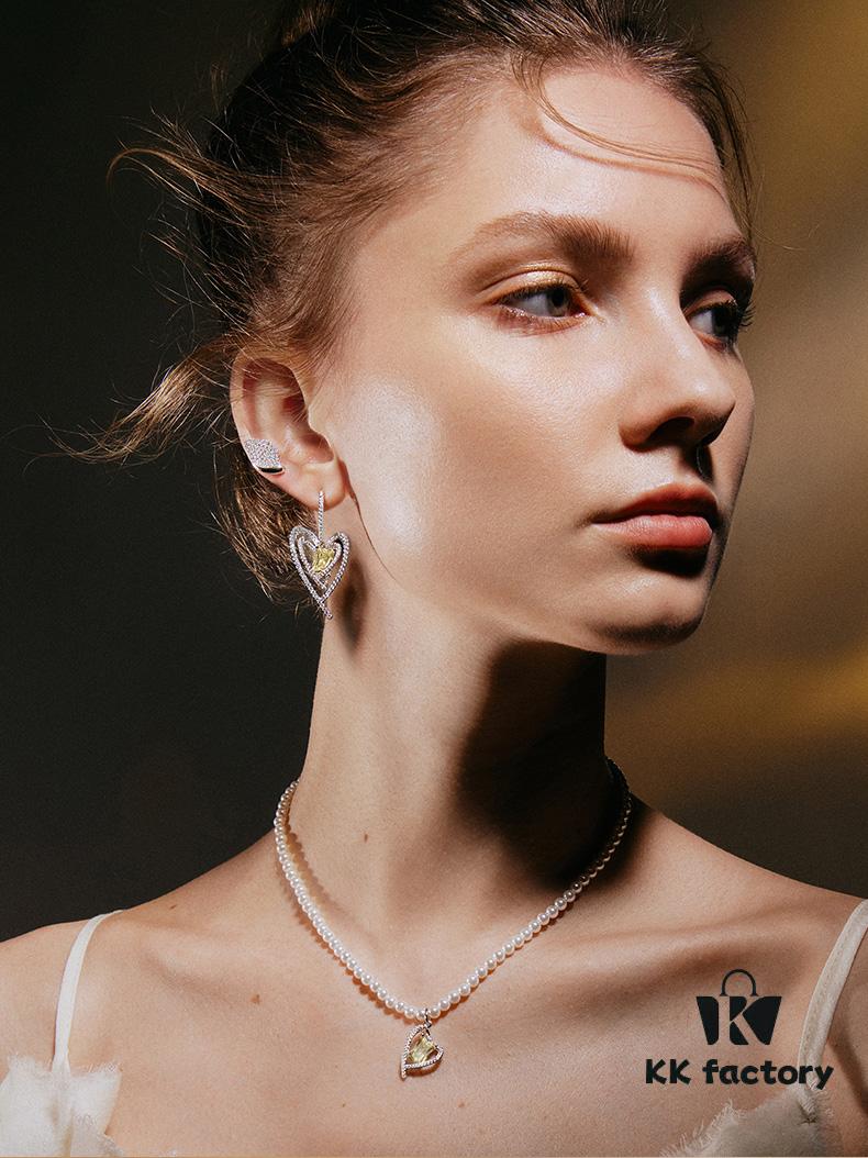 HEFANG Jewelry - Declaration Cube Earrings