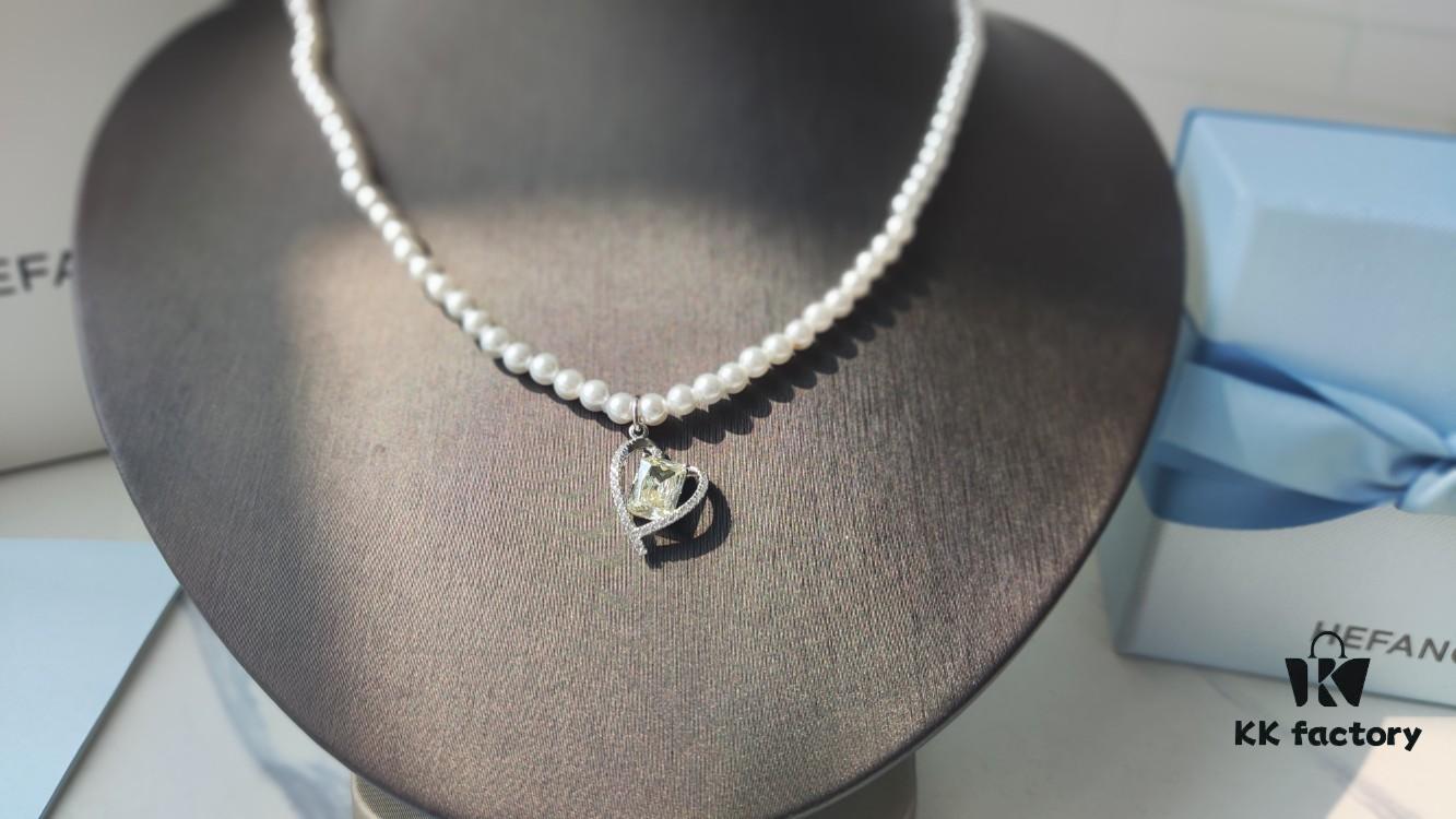 HEFANG Jewelry Gao Bai Fang Tang Short Necklace