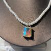 HEFANG Aurora Sugar Cube Short Necklace