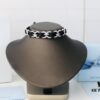 HEFANG Jewelry Wedding Collection Lace Choker Necklace in 925 Sterling Silver