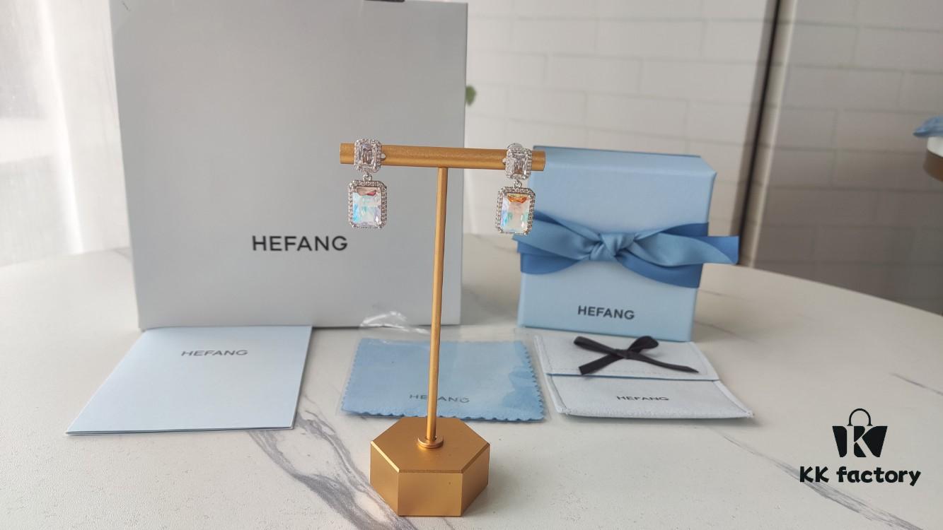 HEFANG Aurora Sugar Cube Earrings