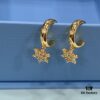 Starry Light Snowflake Earrings, Brilliant and Elegant Jewelry