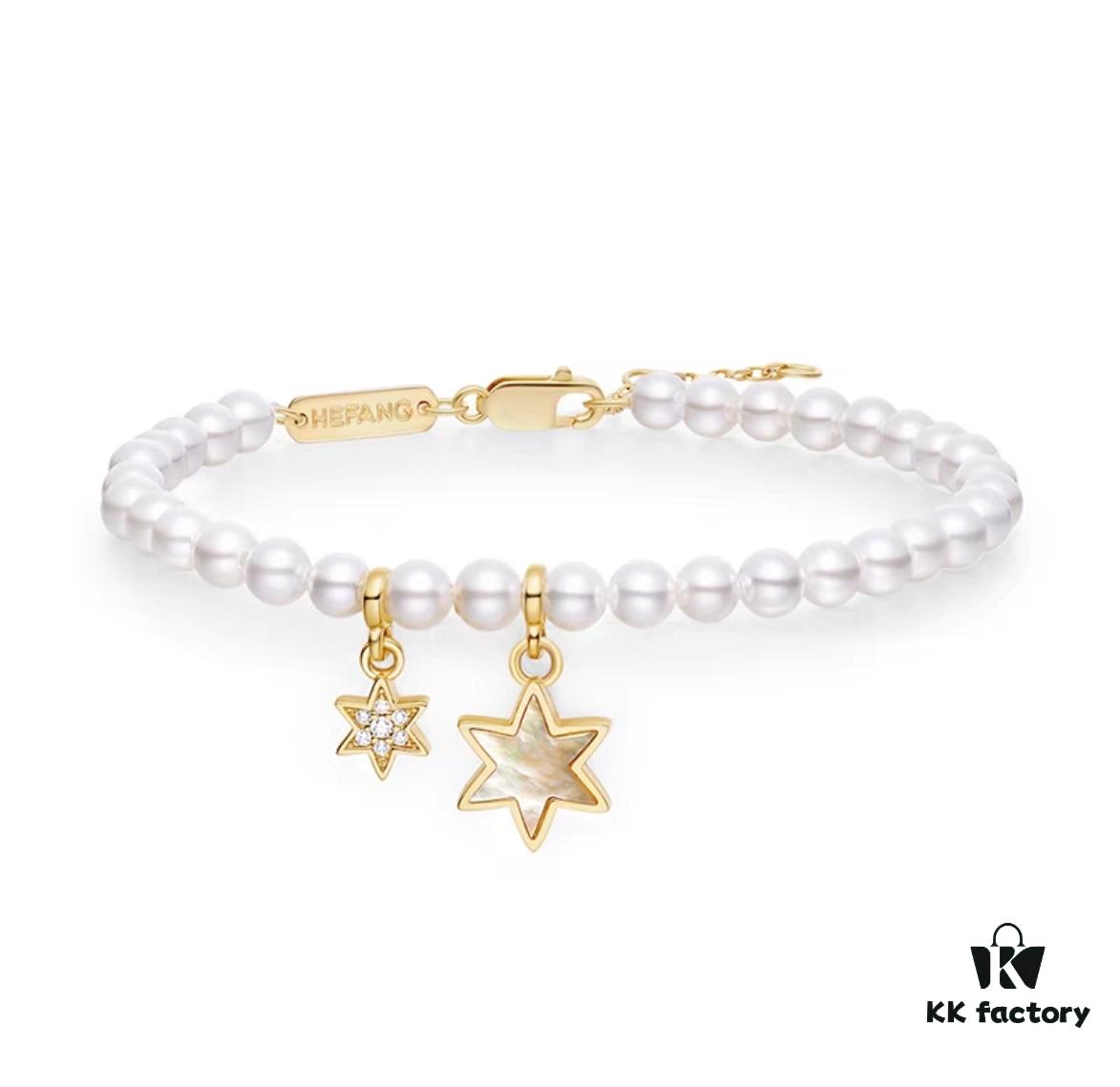 He Fang Liu Guang Twin Star Pearl Bracelet
