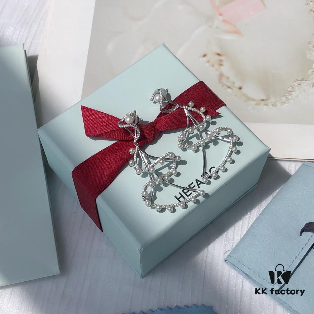 HEFANG Jewelry Ballet Rotating Earrings