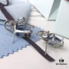 HEFANG Jewelry Ice Blue First Snow Earrings