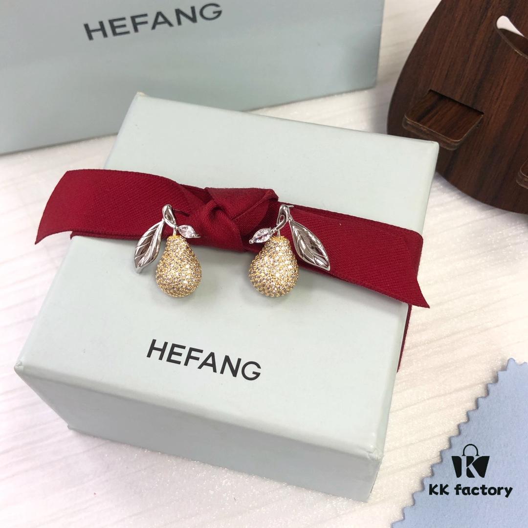 HEFANF Jewelry - Pear Stud Earrings