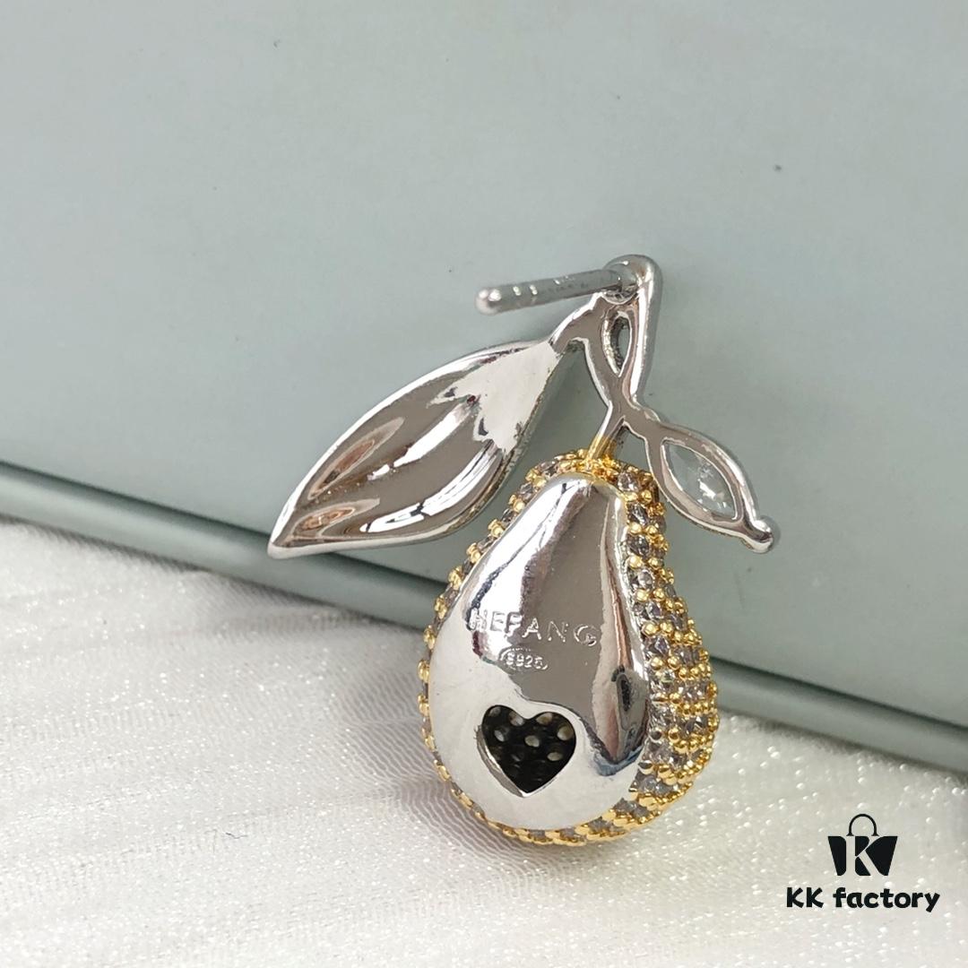 HEFANF Jewelry - Pear Stud Earrings
