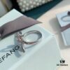 HeFang Jewelry Ribbon Bow Ring, Minimalist Statement Index Finger Ring, 2021 Wedding Collection