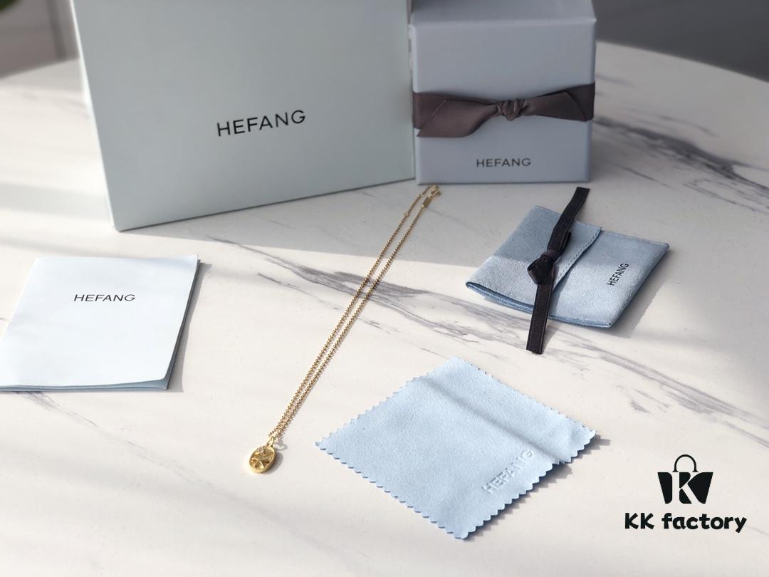 HEFANG Jewelry Starfish 18K Gold Plated Necklace