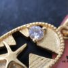HEFANG Jewelry Starfish 18K Gold Plated Necklace