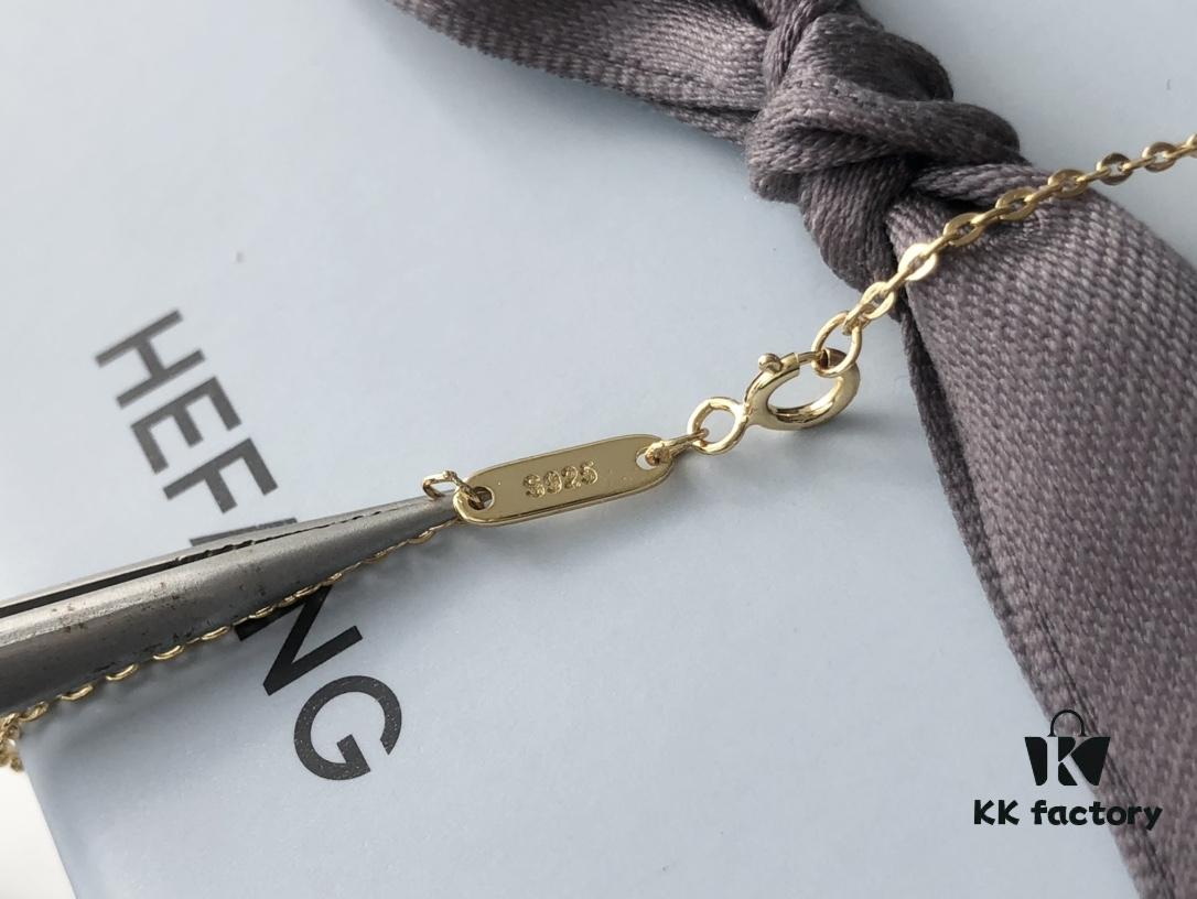 HEFANG Jewelry Starfish 18K Gold Plated Necklace