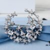 HEFANG Jewelry Snowfall Brooch – A Romantic Ode to the First Snowfall