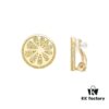 Hefang Jewelry Lemon Slice Ear Clips