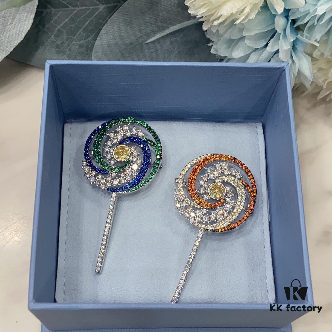 He Fang Lollipop Brooch