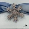 He Fang Snowflake Brooch
