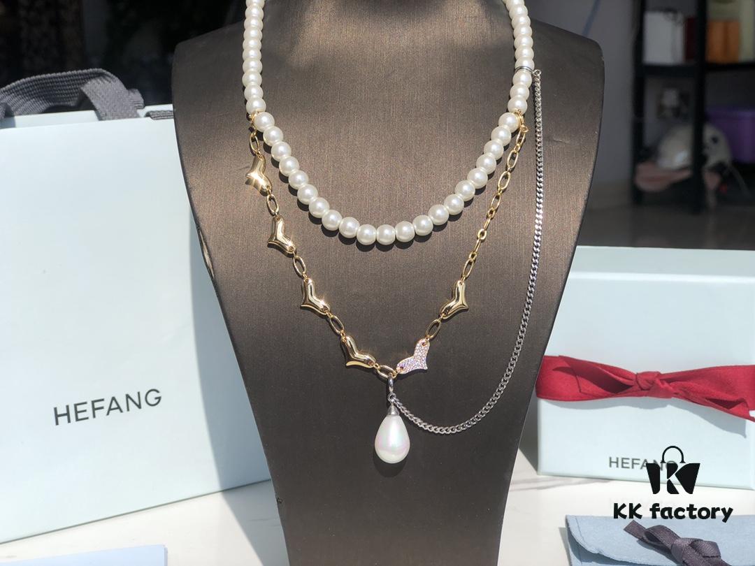 New Arrival ❤️ HEFANG Jewelry Cute Little Tiger Three-Layer Necklace Series