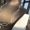 HEFANG Jewelry Bow Ribbon Necklace