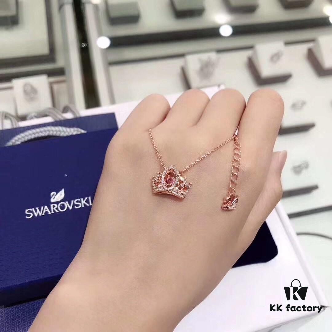 Swarovski New Arrival, Very Ethereal Design, Alloy Material with Swarovski Crystals, Handle with Care for Maintenance