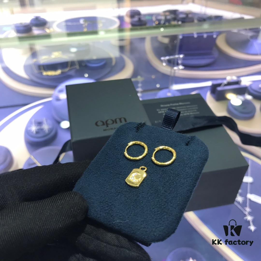 October New Arrival 🌟 A's Monaco Asymmetric Moon Earrings, Classic Elegant Minimalist Unisex Couple Hoop Earrings Jewelry Gift