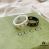 Gucci G Icon Series 18K Gold Interlocking Double G Couple Ring