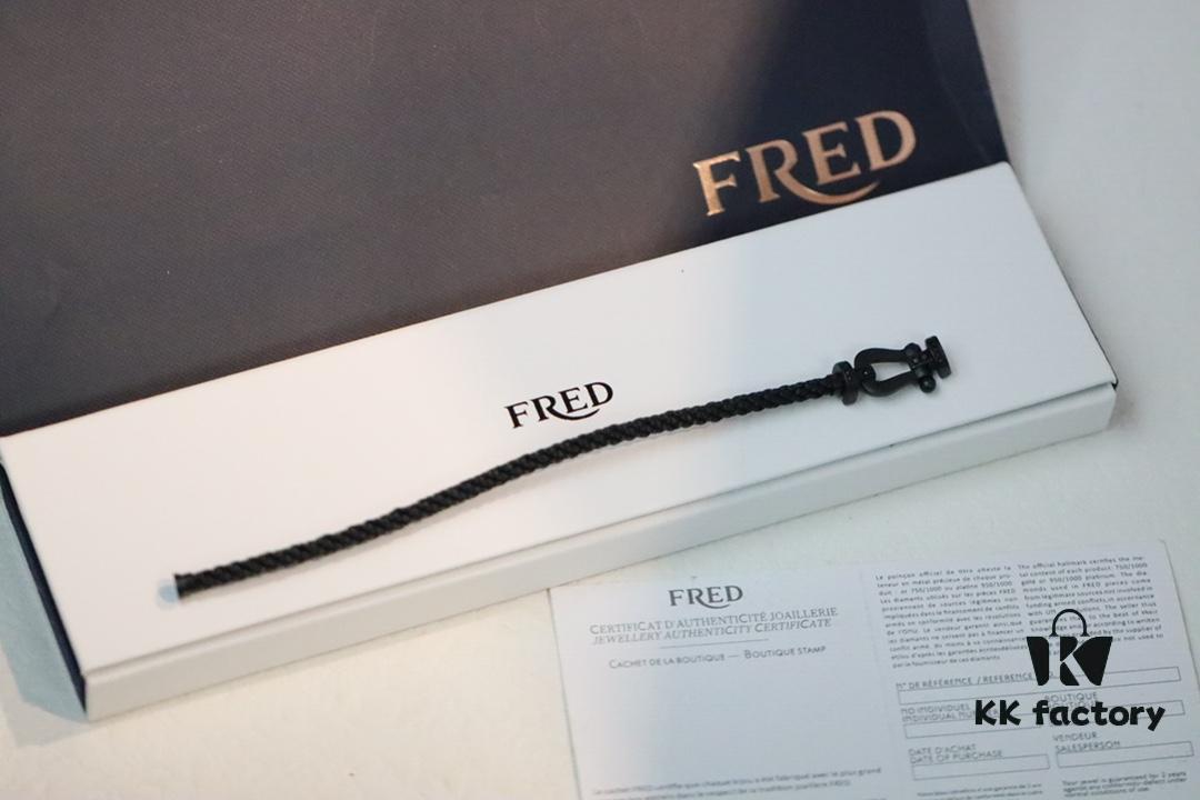 Fred Jewelry Black Warrior Matte Black Horseshoe Bracelet
