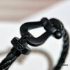 New Arrival! Frosted Edition, 1:1 Precision Craftsmanship, Fred Black Warrior Braided Bracelet