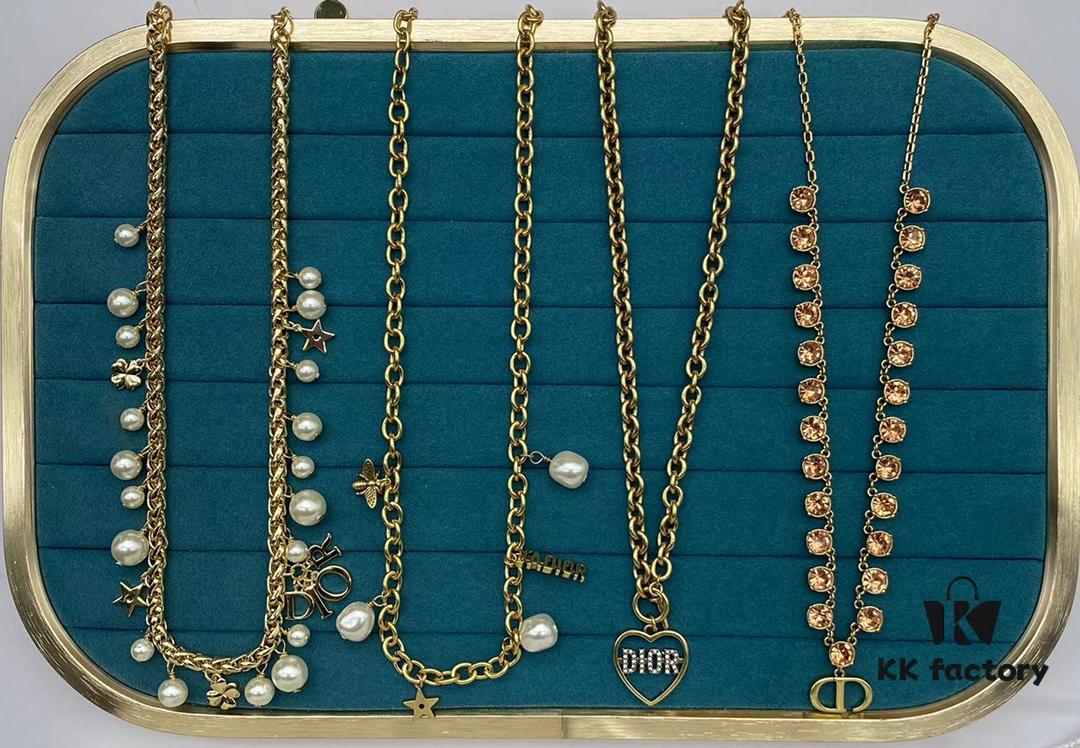 Dior Necklace Collection Compilation