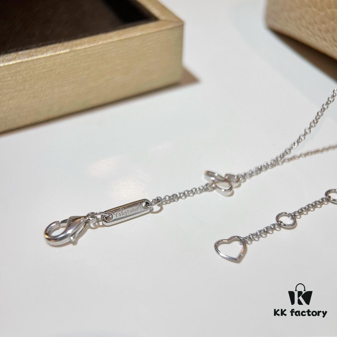 Minimalist Elegance, My Favorite Girlish Necklace – Chopard Happy Diamonds Series High Jewelry in Champagne Gold and White Gold