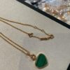 Chopard Green Malachite Heart Necklace