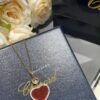 Chopard Happy Hearts Series Heart Necklace with Moving Diamond