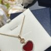 Chopard Happy Hearts Series Heart Necklace with Moving Diamond