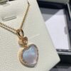 Chopard Happy Hearts Series Heart Necklace with Moving Diamond