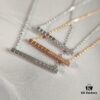 New Arrival, Xiao Bang IceCube Series Geometric Necklace, Recommended by Celebrities
