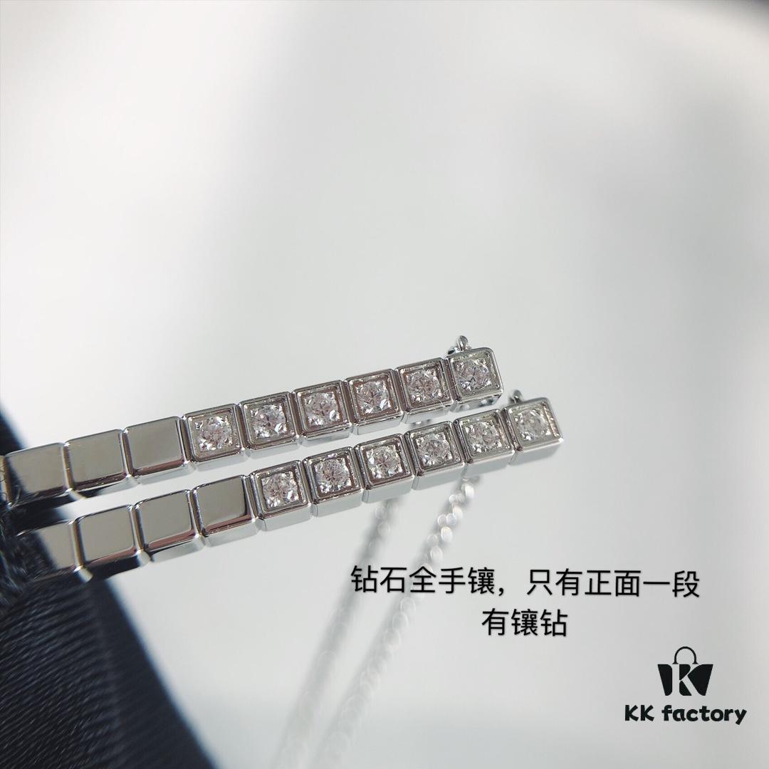 New Chopard IceCube Series Geometric Necklace, Recommended by Celebrities, Exclusive Design