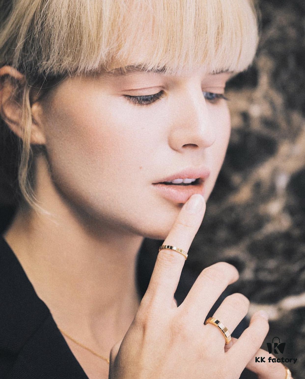 Celebrity Same Style, from Xiao Ice Cube Ring