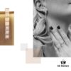 Celebrity and Instagram Influencer Lookbook Reference, Xiao's Ice Cube Series, Ice Block Earrings, Understated Yet Sophisticated Jewelry with Style and Taste