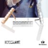 Celebrity and Instagram Influencer Lookbook Reference, Xiao's Ice Cube Series, Ice Block Earrings, Understated Yet Sophisticated Jewelry with Style and Taste