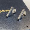 Chopard New Arrival Simple and Exquisite High Jewelry, Ice Cube Diamond Earrings in White Gold, Timeless Design with Easy Maintenance and Fade-Resistant Quality