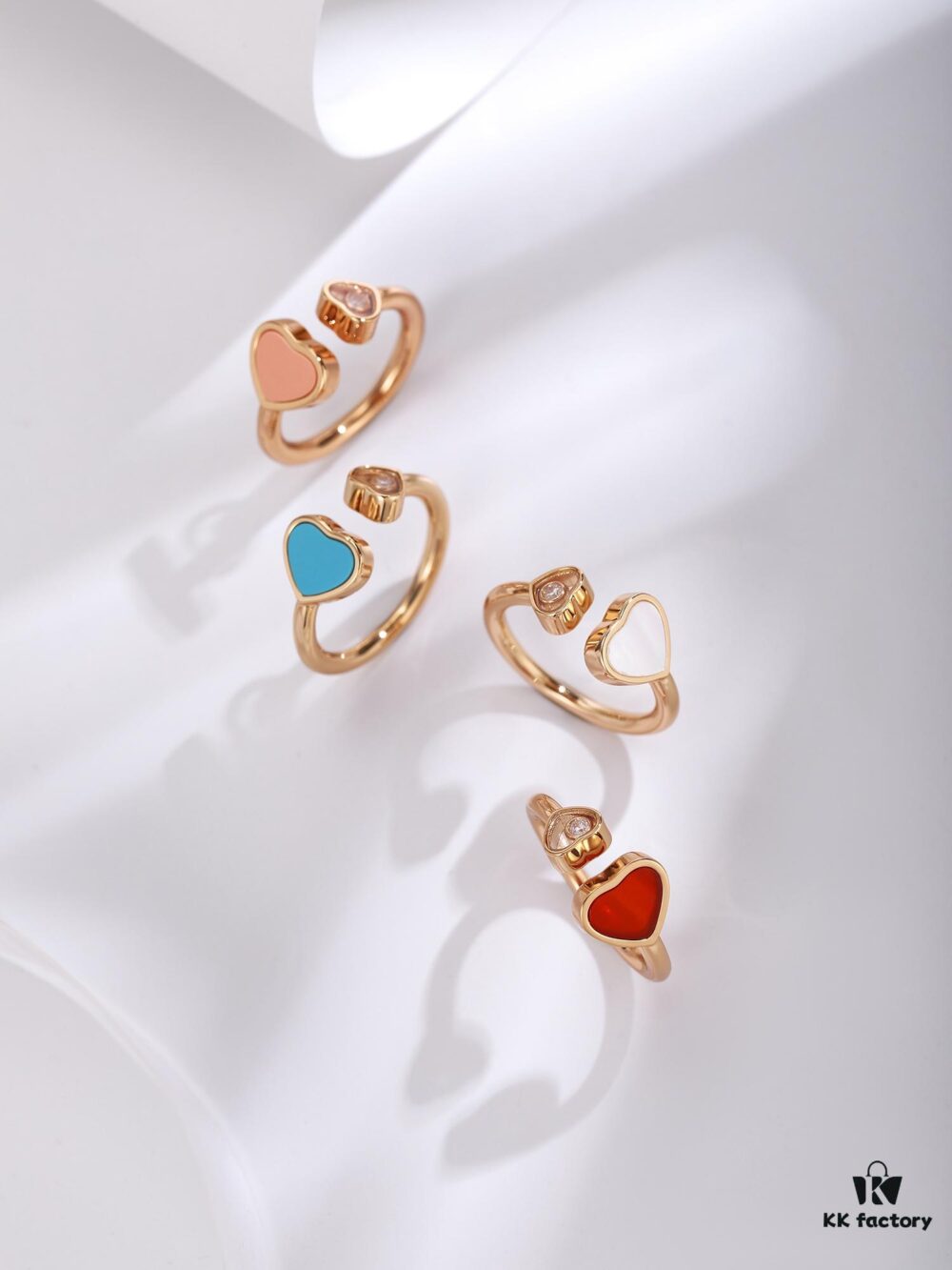 Happy Heart Collection Ring and Necklace