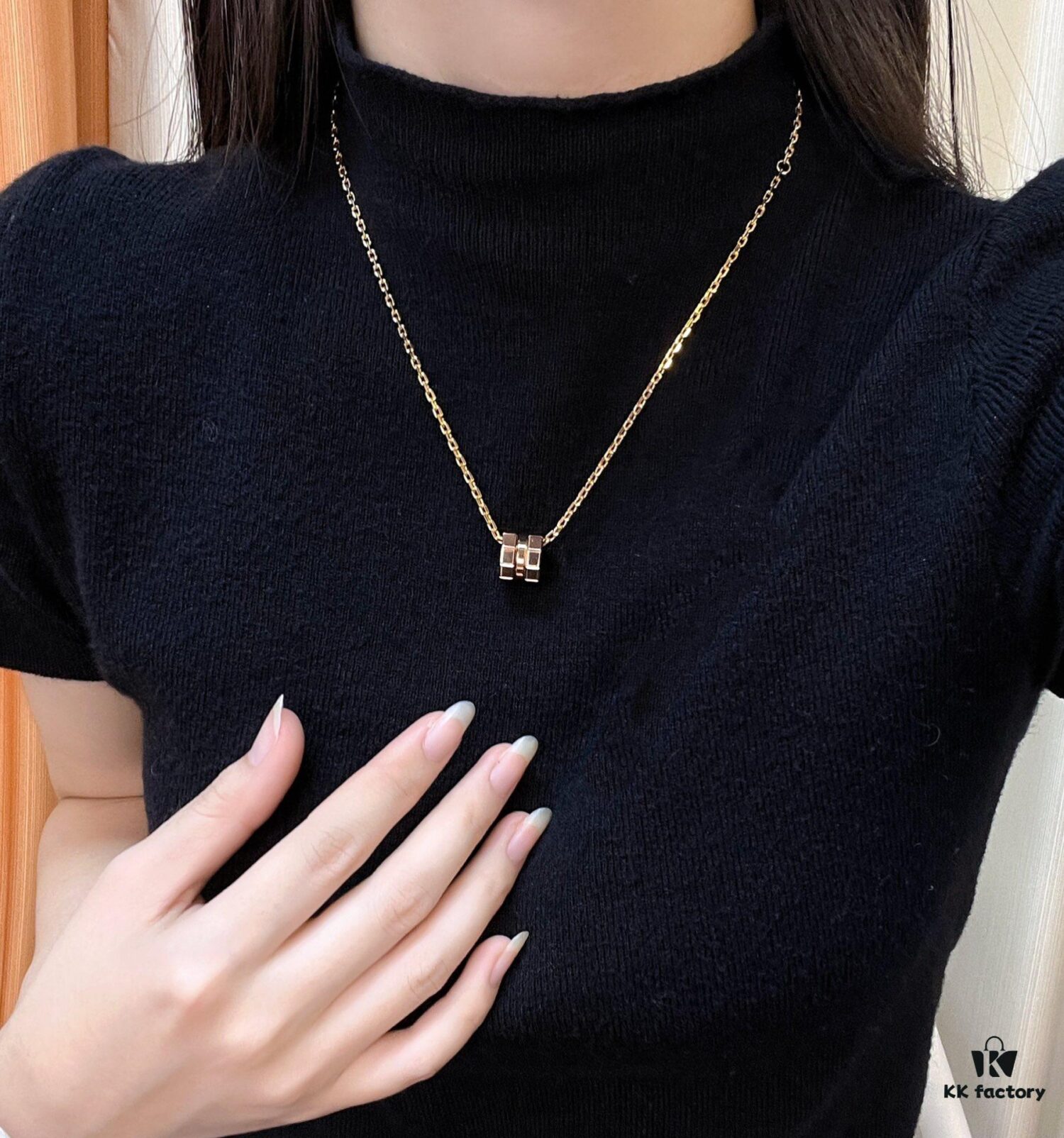 Chopard ICE CUBE Polished Necklace